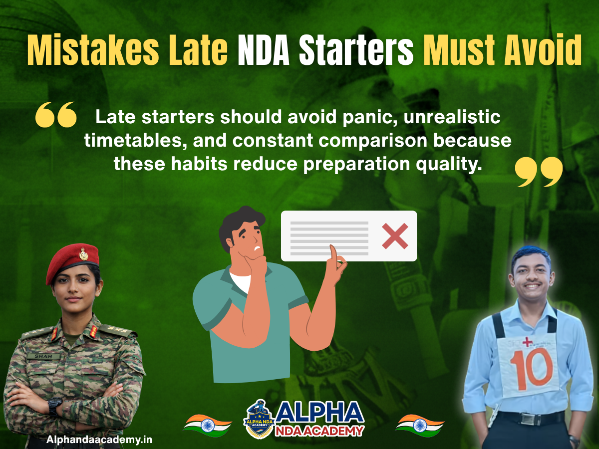 Mistakes Late NDA Starters Must Avoid