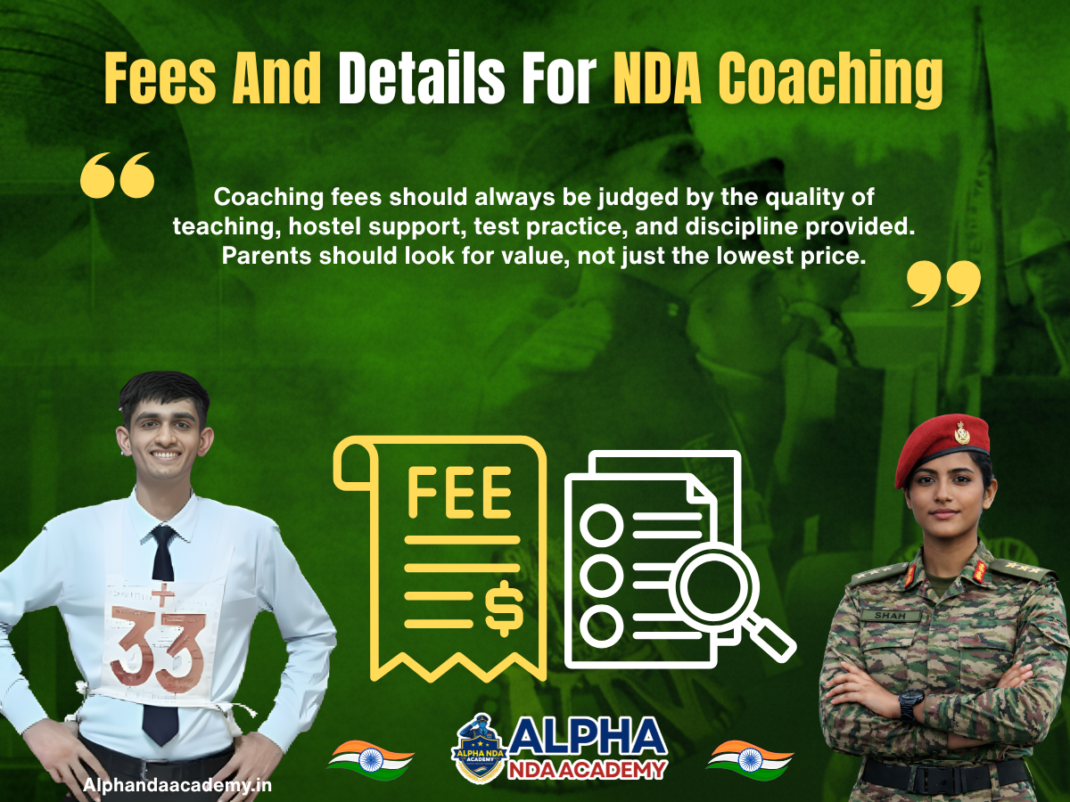 Fees And Details For NDA Coaching