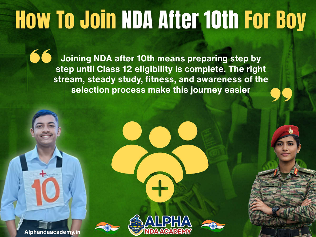 How To Join NDA After 10th For Boy