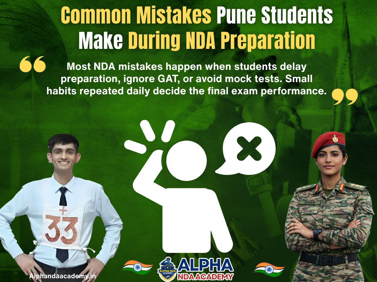 Common Mistakes Pune Students Make During NDA Preparation