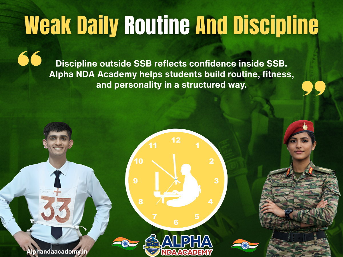 Weak Daily Routine And Discipline