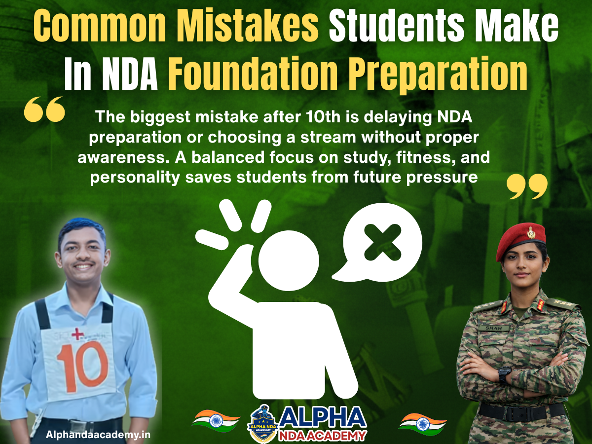 Common Mistakes Students Make In NDA Foundation Preparation