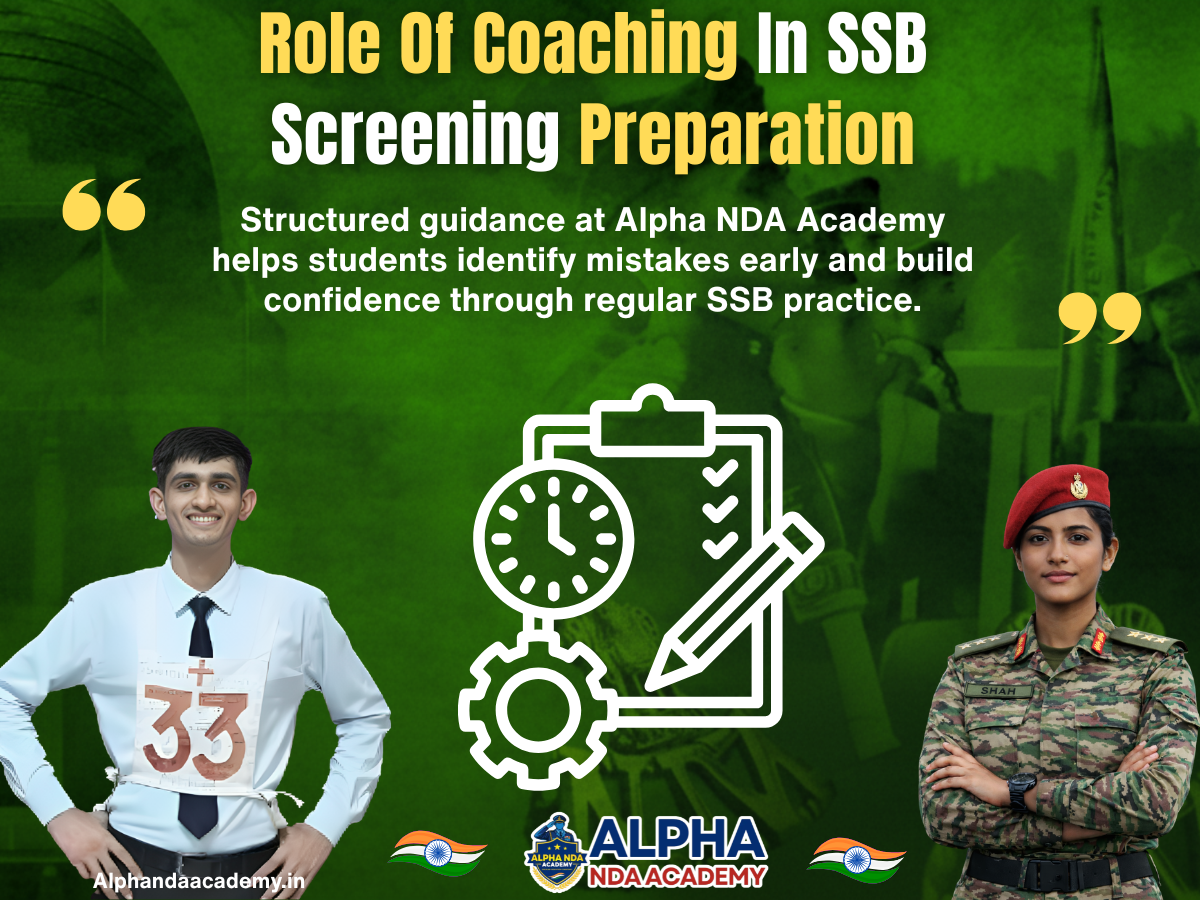 Role Of Coaching In SSB Screening Preparation