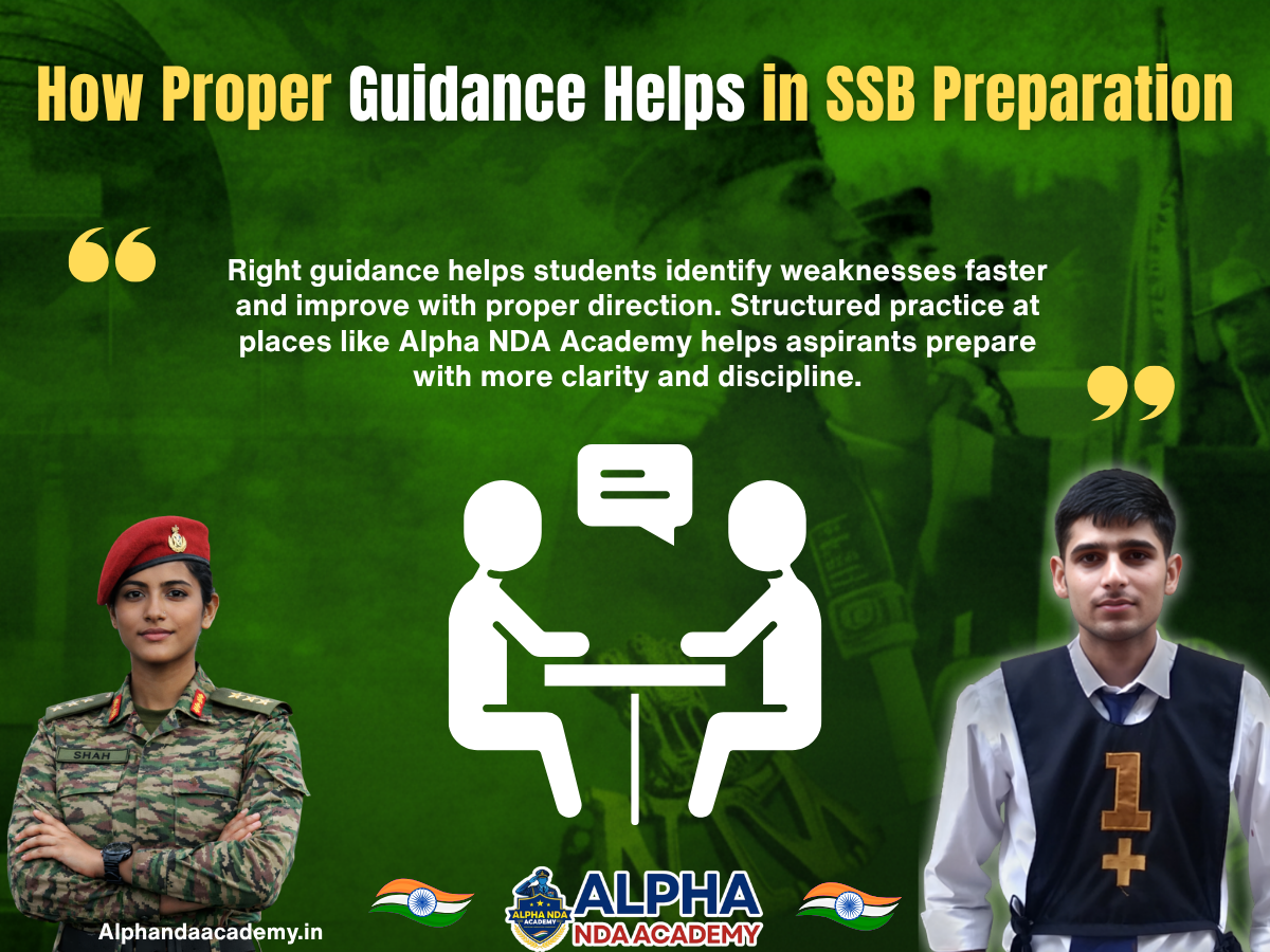 How Proper Guidance Helps in SSB Preparation