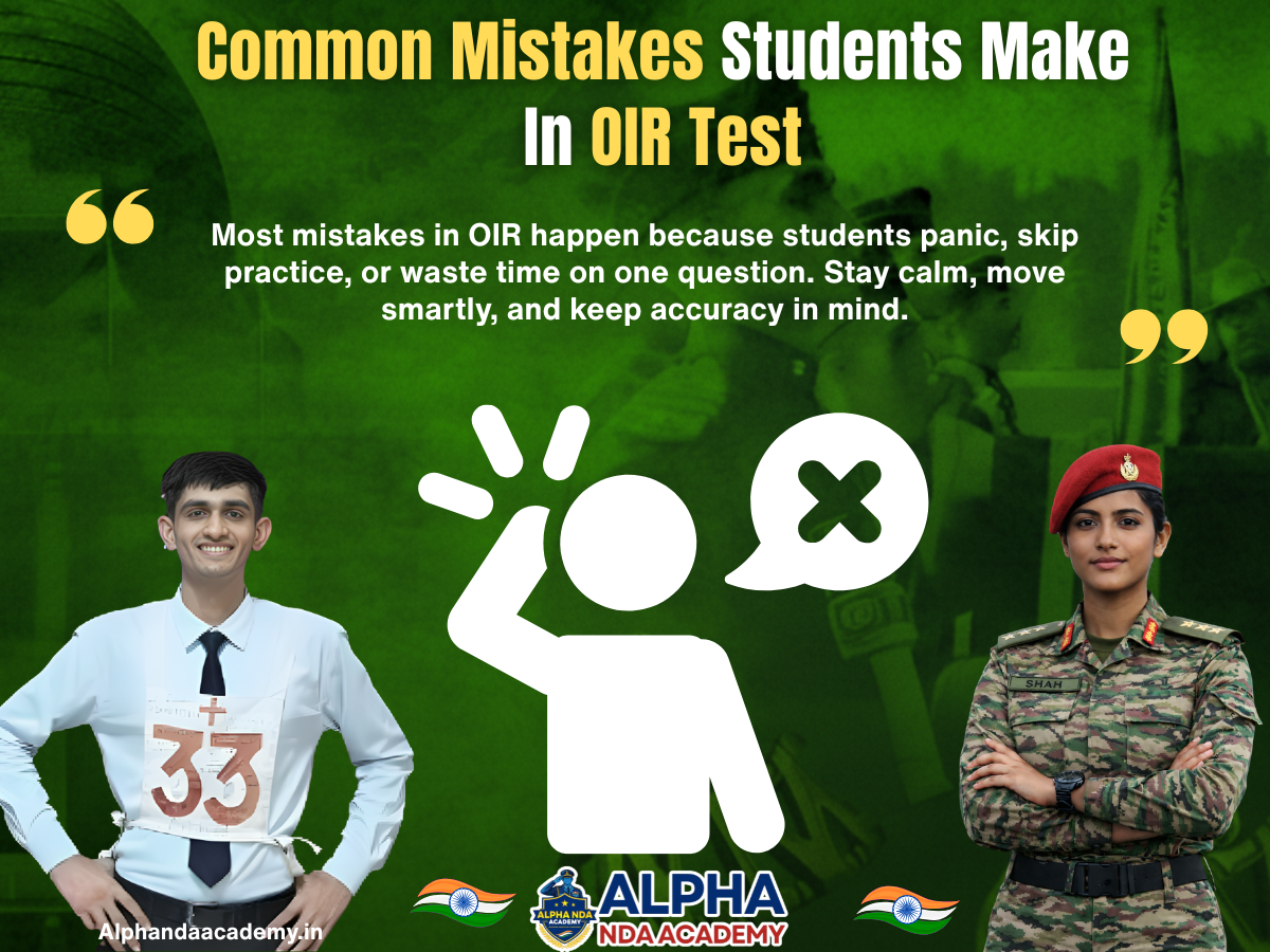Common Mistakes Students Make In OIR Test