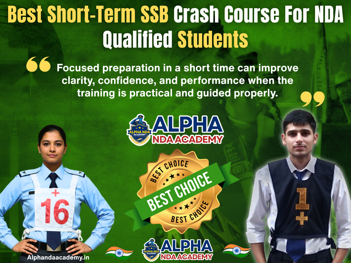 Best Short-Term SSB Crash Course For NDA Qualified Students