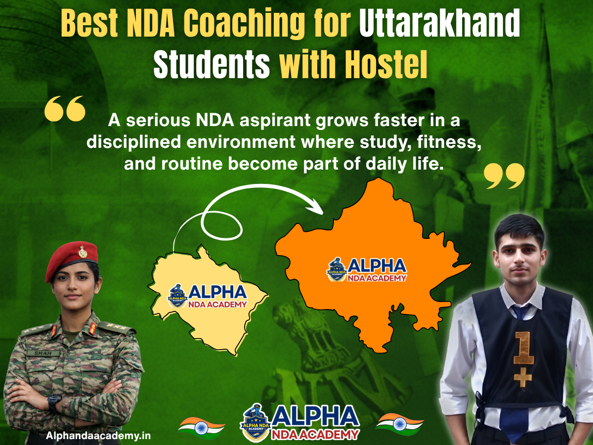 Best NDA Coaching for Uttarakhand Students with Hostel