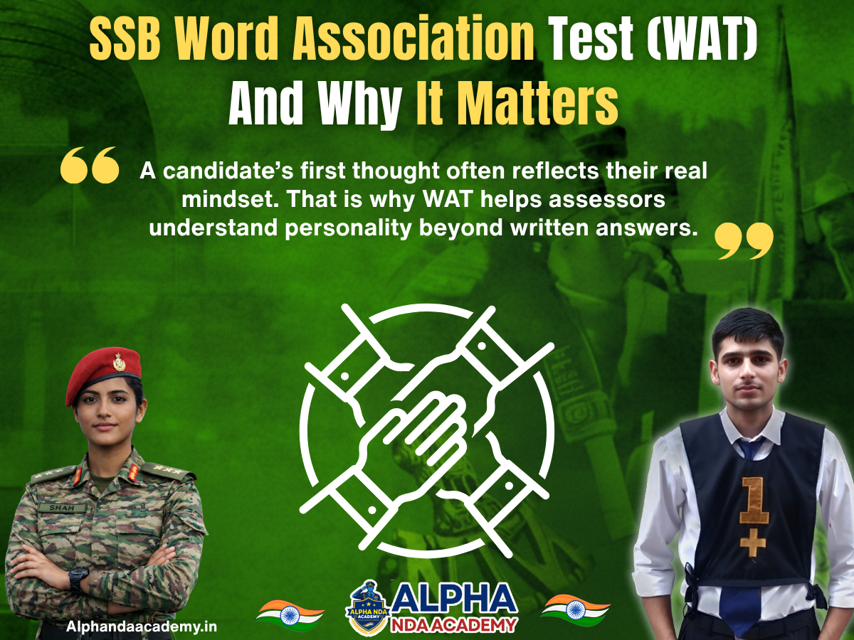 SSB Word Association Test (WAT) And Why It Matters