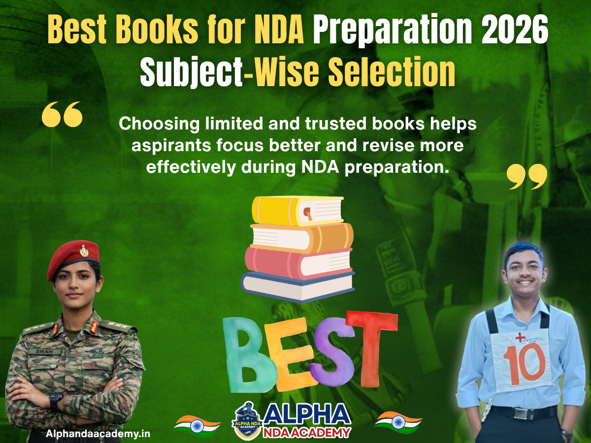 Best Books for NDA Preparation 2026 Subject-Wise Selection