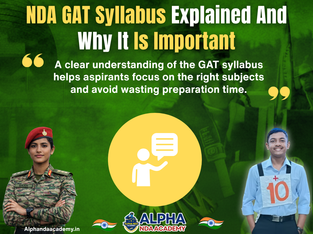 NDA GAT Syllabus Explained And Why It Is Important