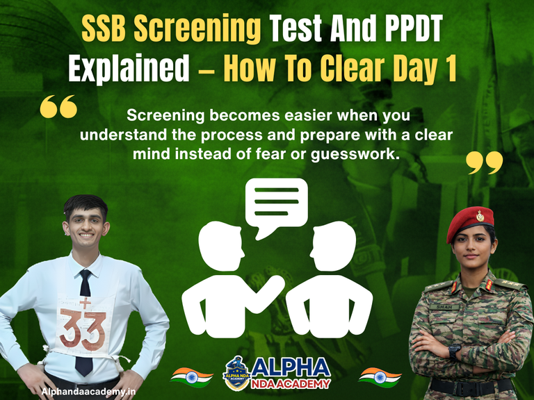 SSB Screening Test And PPDT Explained : Day 1 Guide