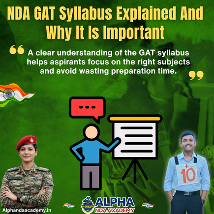 Read more about the article NDA GAT Syllabus Explained: Complete Subject-Wise Guide For Serious Aspirants