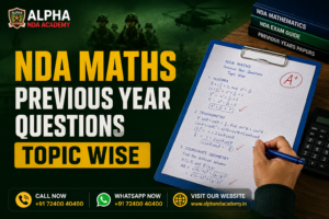 NDA Maths Previous Year Questions Topic Wise