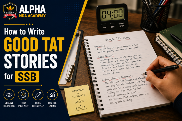 how to write good TAT stories for SSB