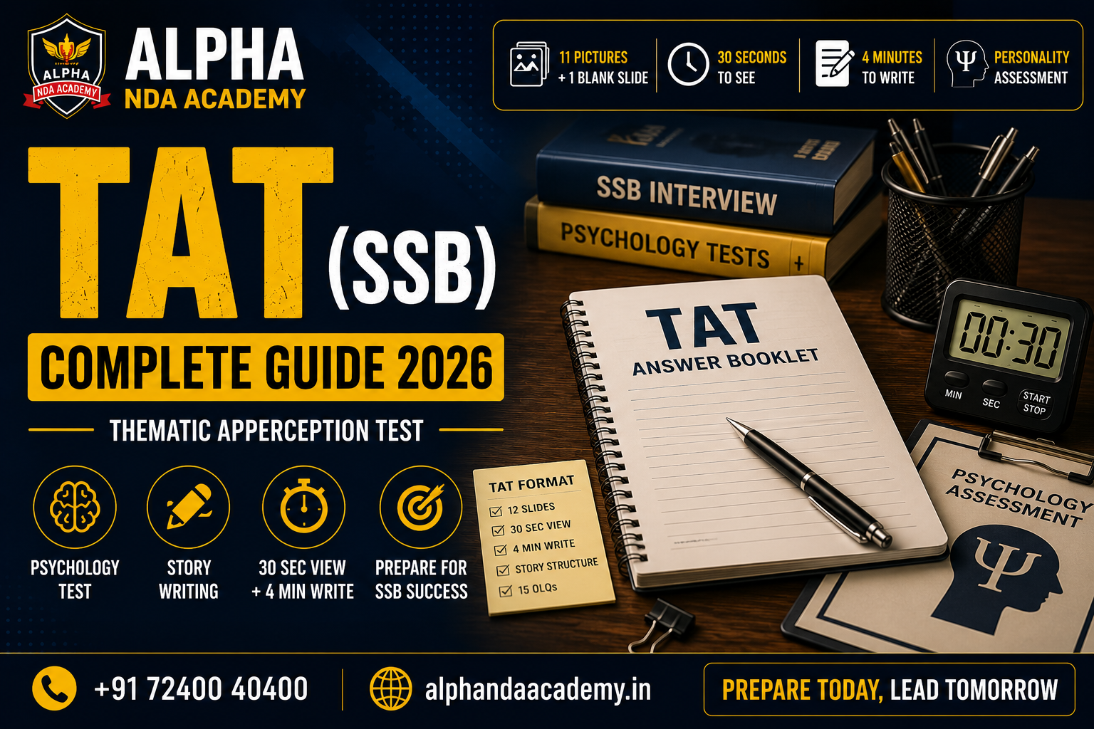 Read more about the article TAT (Thematic Apperception Test)  Complete Guide for SSB Aspirants