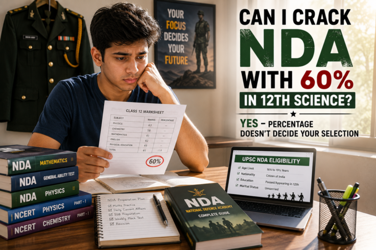 Crack NDA With 60% in 12th Science