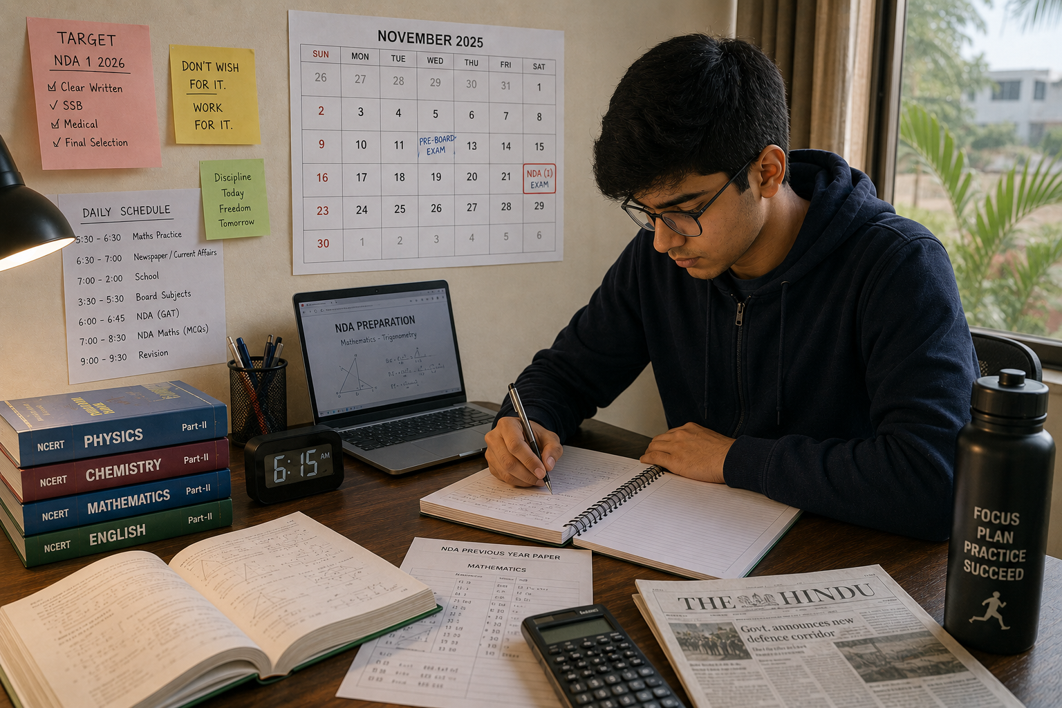 Read more about the article How to Manage Board Exams and NDA Preparation Together?