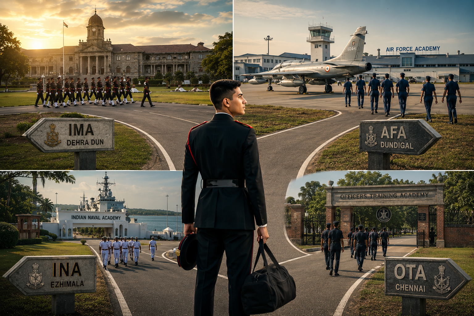 Read more about the article IMA, AFA, INA and OTA: Where Do NDA Cadets Go After Passing Out?