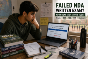 Read more about the article What If I Fail the NDA Written Exam? A Complete Guide to Your Next Step