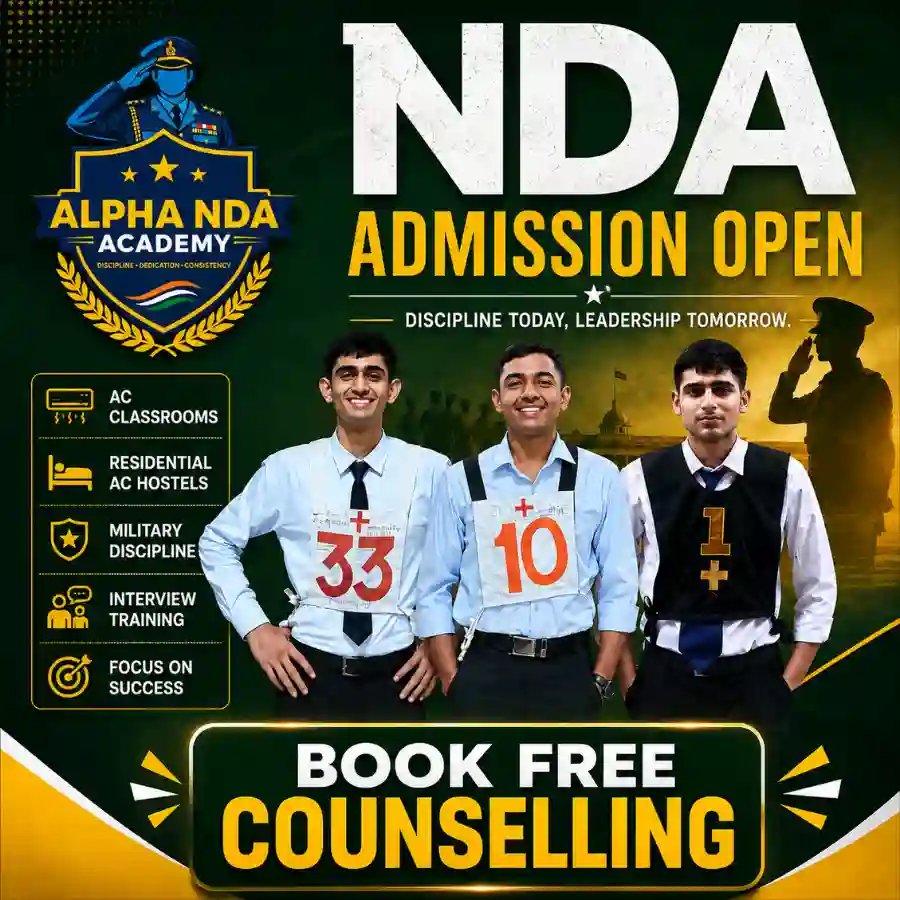 Alpha NDA Academy Admission 2026 - Call 7240040400