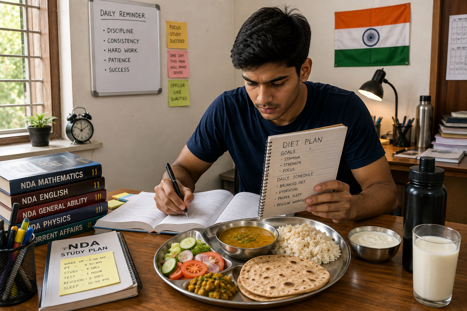 Read more about the article Diet Plan for NDA Aspirants: What to Eat During Preparation