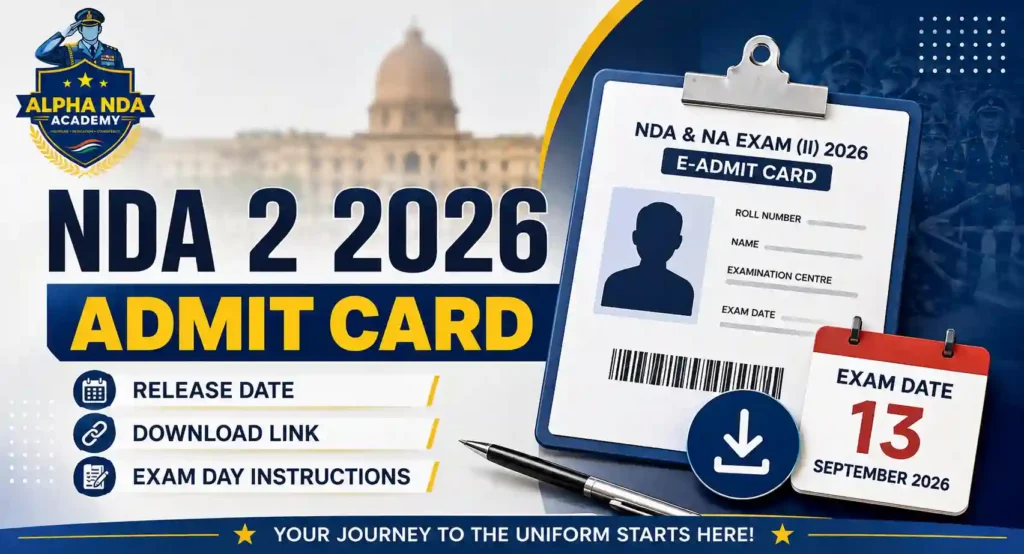 NDA 2 2026 Admit Card