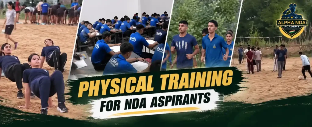 Physical Training for NDA Aspirants at Alpha NDA Academy
