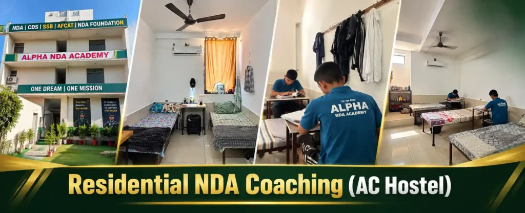 Residential NDA Coaching with Hostel- Alpha NDA Academy