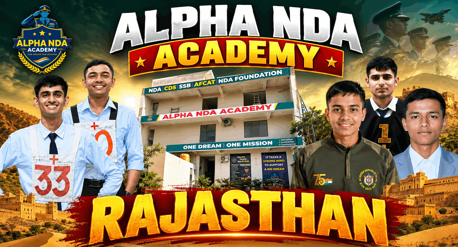 Best NDA Coaching in Rajasthan- Alpha NDA Academy
