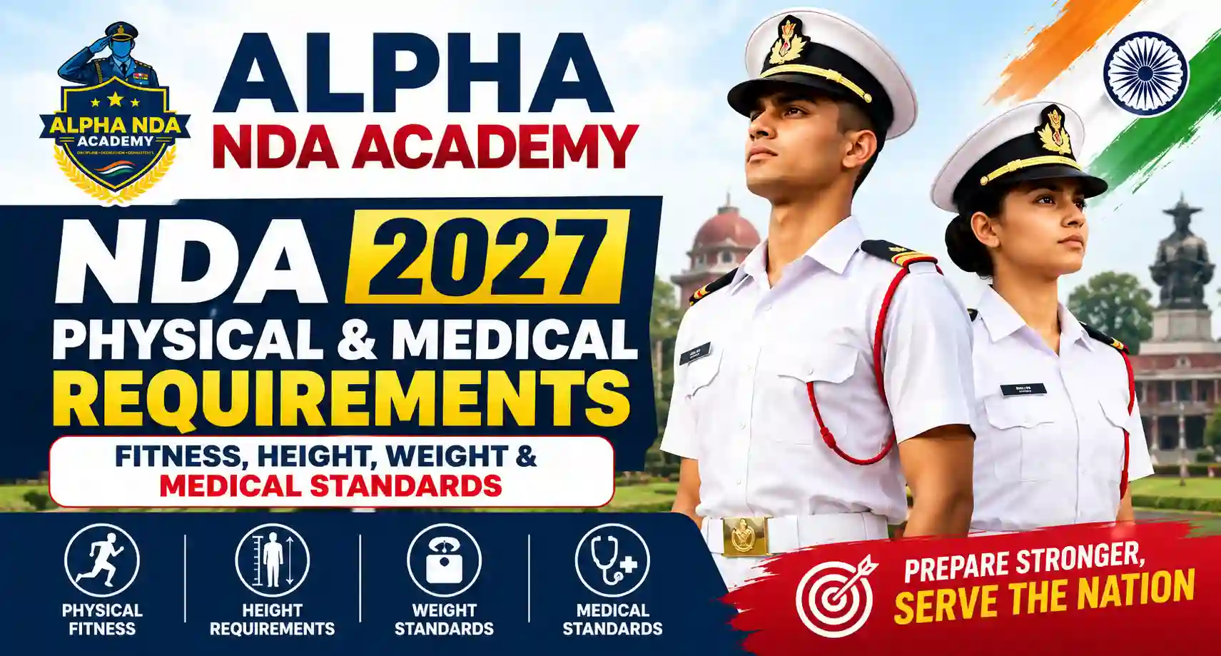 NDA Physical & Medical Requirements 2027